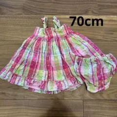 babyGap フリル付きワンピース 70