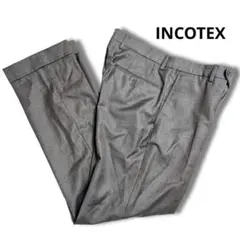 INCOTEX インコテックス スラックス パンツ ウール super100's