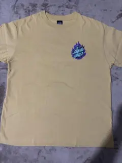 イエローTシャツ カラフル炎デザインのサムネイル