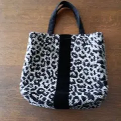 レオパード柄トートバッグ
