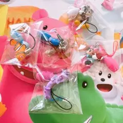 ディズニーキャラクター ストラップ 5個