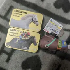 ノーザンホースパーク オンラインマラソン2024 スライド缶 競馬 マスコット
