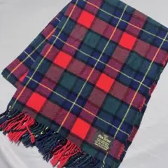 Glen Prince 100%ラムズウール 大判マフラー ブランケット