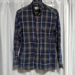 McGregor 長袖シャツ M ネイビー系チェック