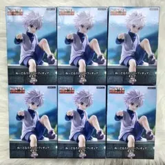 HUNTER×HUNTER キルア ぬーどるストッパーフィギュア 6体セット