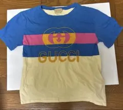 大幅値下げ中　GUCCI ロゴ プリント Tシャツ　130cmのサムネイル