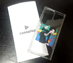 大幅値下げ❗️caseplay カルマ　イラスト付き透明ケース Android用