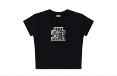新品】MOUSSYBEP OG ラインストーン BABY TEE ブラック - メルカリ