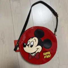ミッキーマウス　ショルダーバッグ レトロ