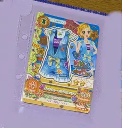 グッドウォーキングサロペット アイカツ カード 新条ひなき ポップ