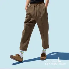 コンビニエンスウェア ジョガーパンツ ブラウン Mサイズ