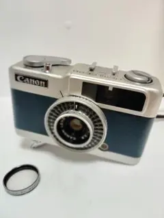 [양품] Canon demi EE28 컴팩트 필름 카메라 희소 블루