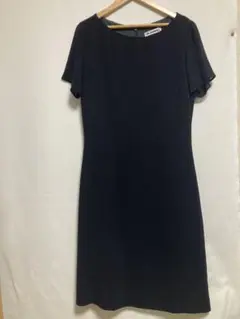 JIL SANDER ブラック 半袖 ひざ丈ワンピースのサムネイル