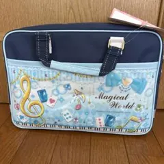 習字セット　 音符と宝石デザインバッグ