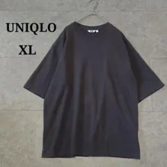 【ユニクロ】エアリズムコットンオーバーサイズT シャツ ボーダー XL 5分袖