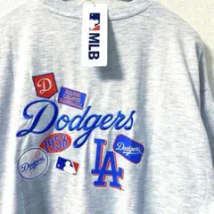 新品　MLB ドジャース Tシャツ 半袖　一部刺繍　Mサイズ　大谷翔平所属のサムネイル