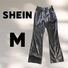 即購入可 即発送　SHEINレザーパンツ　M　レディース　送料無料　ズボン