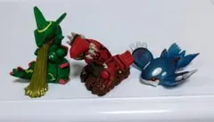 伝説のポケモン　カイオウガ　グラードン　レックウザ　指人形まとめ売り