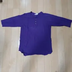 【Goodwear】 ヘンリーネック　七分袖　カットソー　米国製