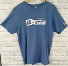 90sヴィンテージ ラッセルアスレティック Tシャツ 刺繍ロゴ USA製