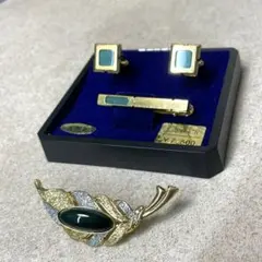 Chandely Tokyo サテーナ カフス ボタン ネクタイピン タイピン