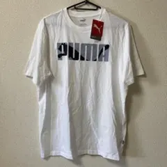 PUMA ロゴプリント Tシャツ ホワイト　Lサイズ　新品未使用