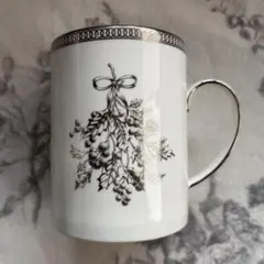 英国 WEDGWOOD WinterWhite ウェッジウッド マグカップ