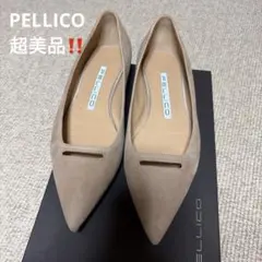 7/19値下げしました‼️PELLICO スエード フラットシューズ ベージュのサムネイル