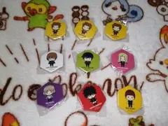 ワールドトリガー ちゃんりお缶バッジ 佐鳥 奈良坂 荒船 加古 那須 影浦 木崎