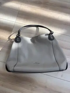 ※お値下げ　COACH グレー ハンドバッグ