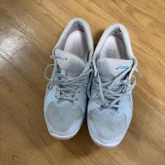 asics BEYOND FF ハンドボールシューズ 青/白