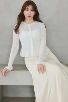 Frill Knit Cardiganのサムネイル