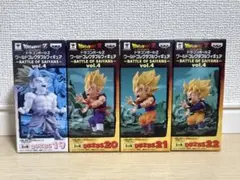 ドラゴンボールZ ワールドコレクタブルフィギュア 4種セット