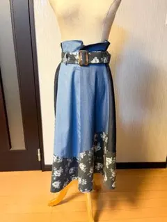 axes femme　アクシーズファム　ロングスカート