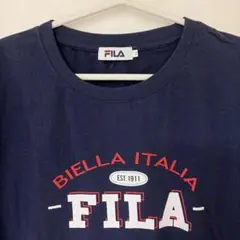 FILA Tシャツ ネイビー LLサイズのサムネイル