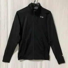OAKELY トラックジャージ　トラックジャケット　ブラック　Sサイズ