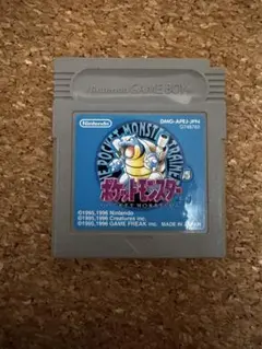 ゲームボーイ ポケットモンスター 青 ソフト