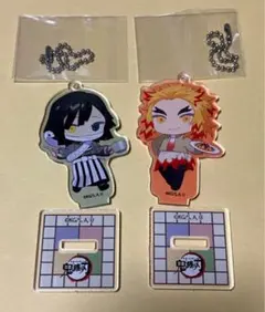 煉獄杏寿郎　伊黒小芭内　スイパラ　アクリルスタンド　アクリルキーホルダー