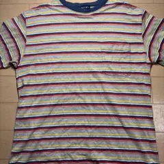 BEAMS ストライプ Tシャツ Lサイズ