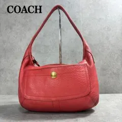 COACH ERGO Vintage Leather Shoulder USA - メルカリ