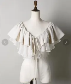 ayu tulle design bustier チュールデザインビスチェ - メルカリ