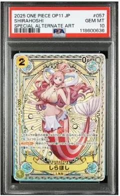 しらほしsp psa10