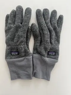 patagonia フリース手袋 M グレー