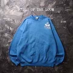 90’s FRUIT OF THE LOOMトレーナー エンジェルオンショルダー