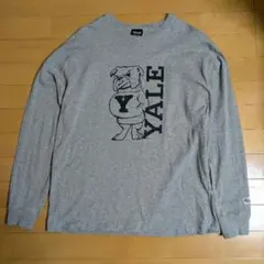 Yale カレッジプリント グレー長袖Tシャツ Lサイズ JEMORGANのサムネイル