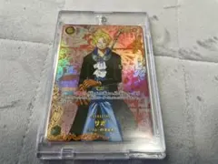 ワンピースカード　サボ レッドコミパラ　展示 鑑賞用 ローダー付のサムネイル