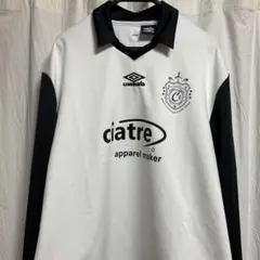 UMBRO ciatre コラボ ゲームシャツ シアター　長袖　サッカー　XL