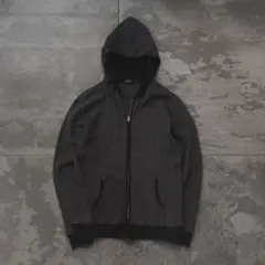 Y2Kグランジ ダークコア ジップパーカー opium