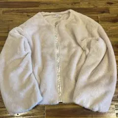 mezzo piano ファー ジャケット L