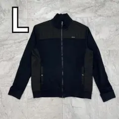 カルバンクライン　スウェット　ジャケット　切り替え　ブラック　メンズ　L